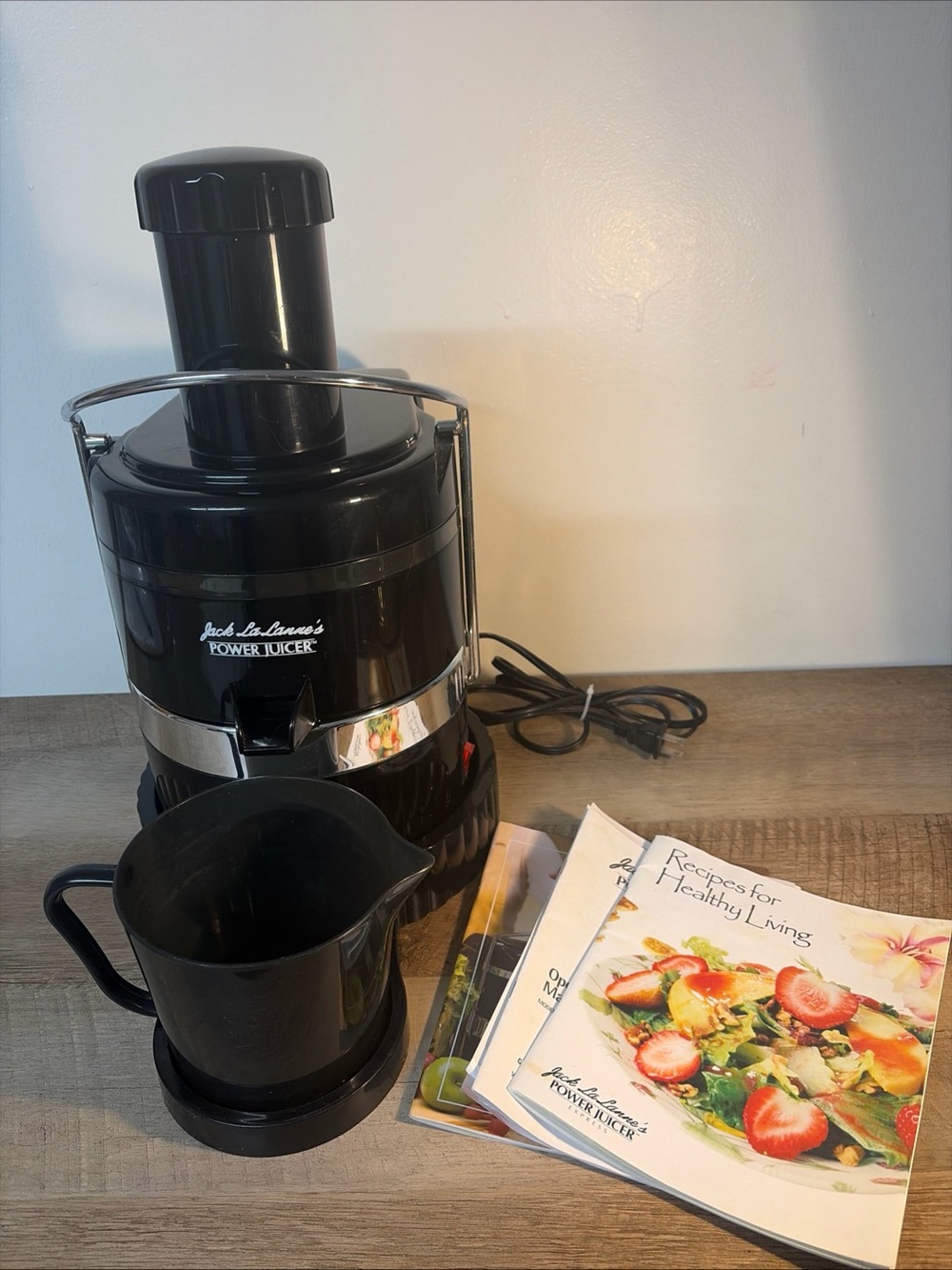 JACK LaLANNE’S Power Juicer CL-003AP 120V TRISTAR PRODUCTS INC. Used- Works